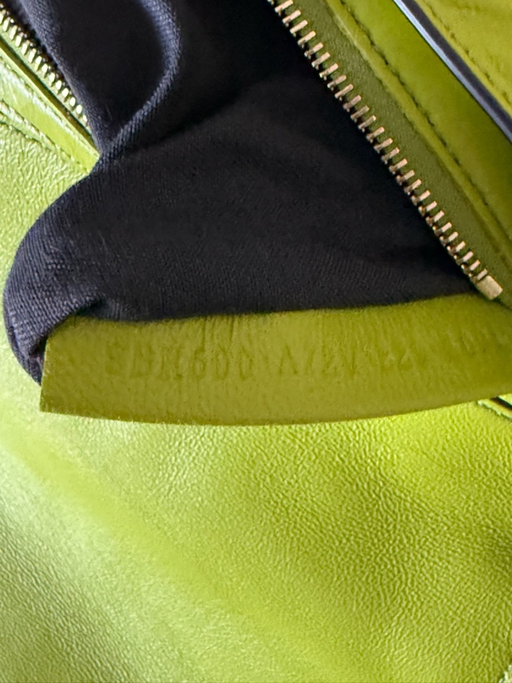 Fendi Lime Green Baguette with Gold Hardware - Picture 10 of 13